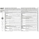 8027 Girls Sportswear Pattern