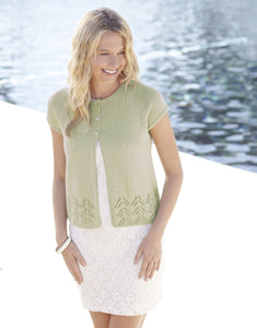8123 Cotton DK Ladies Cardigans