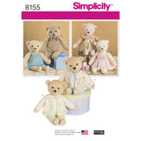 8155 Stuffed Bears with Clothes
