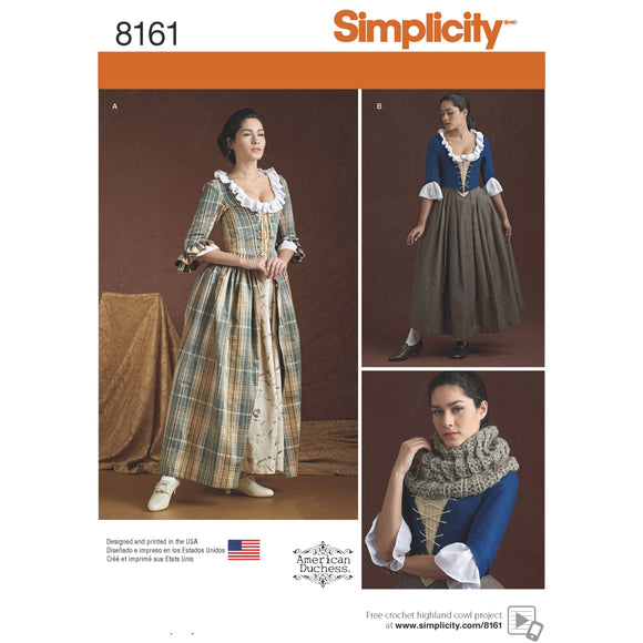 8161 Ladies 18th Century Costumes