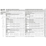 8177  Mimi G Style Trousers, Coat or Vest, and Knit Top for Ladies and Plus Sizes