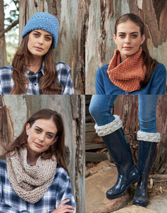 8184 Chunky Snoods & hats