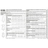 8186 Ladies Dottie Angel Frock: Wrap & Slip Dress