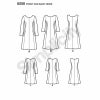 8258 Ladies and Plus Size Amazing Fit Dress