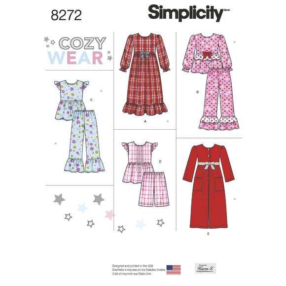 8272 Child's and Girl's Sleepwear and Robe