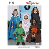 8483 Child's Cape Costumes