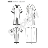 8505 Ladies Vintage Caftans