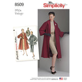 8509 Ladies Vintage Coat or Jacket