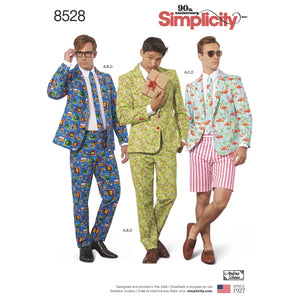 8528 Men's Costume Suit