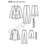 8528 Men's Costume Suit