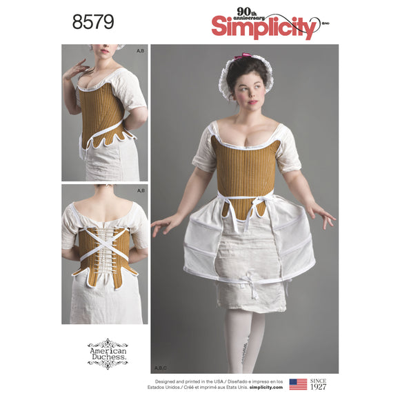 8579 Ladies 18th Century Costume