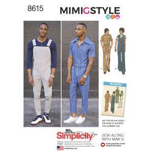 8615 Men's Vintage Jumpsuit and Overalls