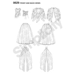 8629 Ladies Costume