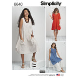 8640 Ladies Dress or Tunic