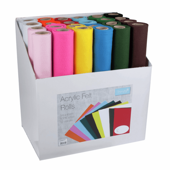 Acrylic Felt - 1 Metre Pieces