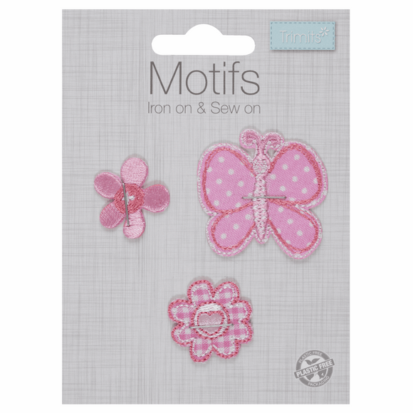 Butterfly & Flowers Motif CFM2/004