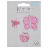 Butterfly & Flowers Motif CFM2/004
