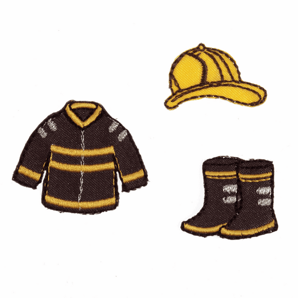 Fireman Outfit Motif CFM2/013X