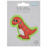 Orange Dinosaur Motif CFM2/032