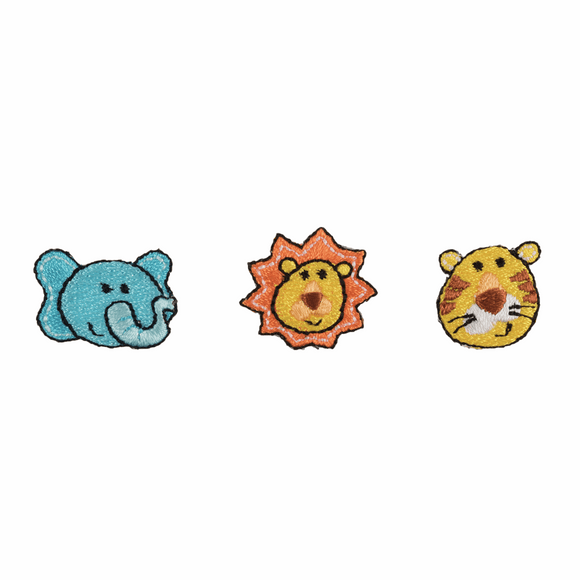 3 Animal Heads Motif CFM2/072X