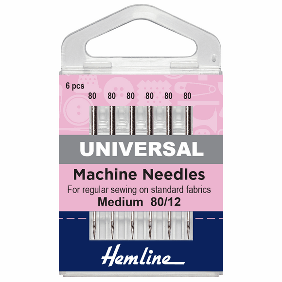 Machine Needles - Universal Medium 80/12