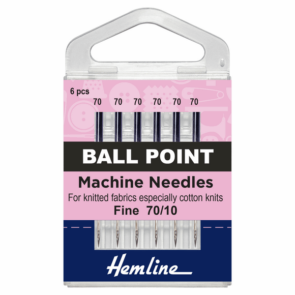 Machine Needles - Ball Point 70/10