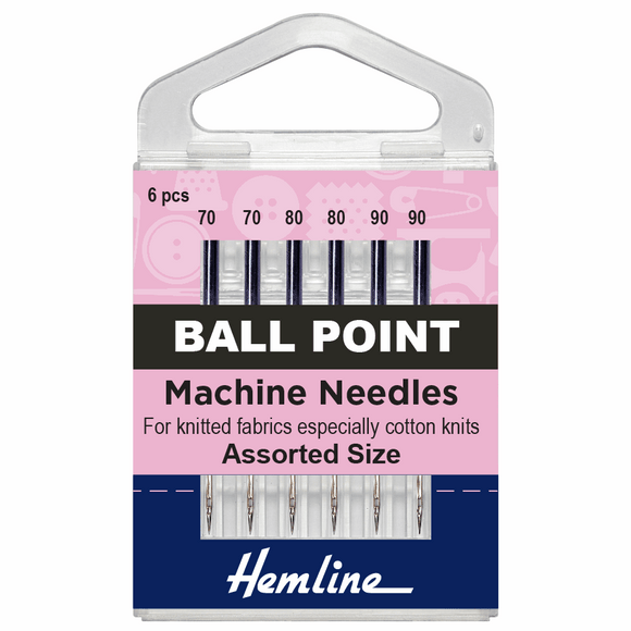 Machine Needles - Ball Point Regular Assorted