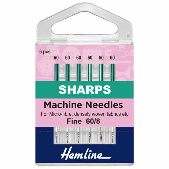 Machine Needles - Sharps 60/8