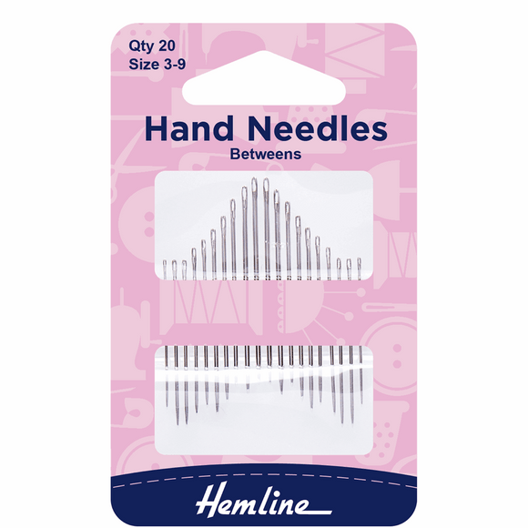 Hand Needles Betweens Sizes 3 - 9