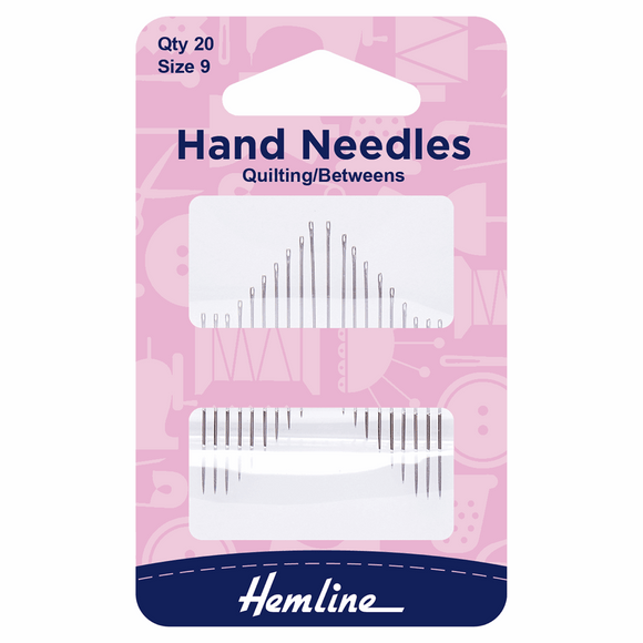 Hand Needles Quilting Size 9