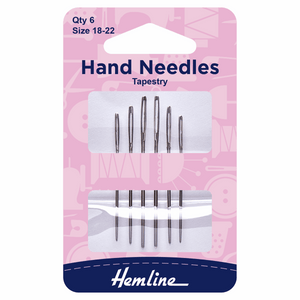 Hand Needles Tapestry Size 18-22