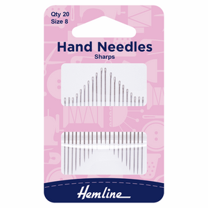 Hand Needles Sharps Size 8