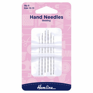 Hand Needles Beading Sizes 10-15