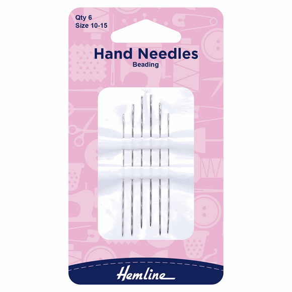 Hand Needles Beading Sizes 10-15