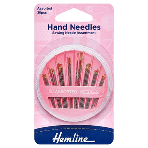 30 Assorted Hand Needles