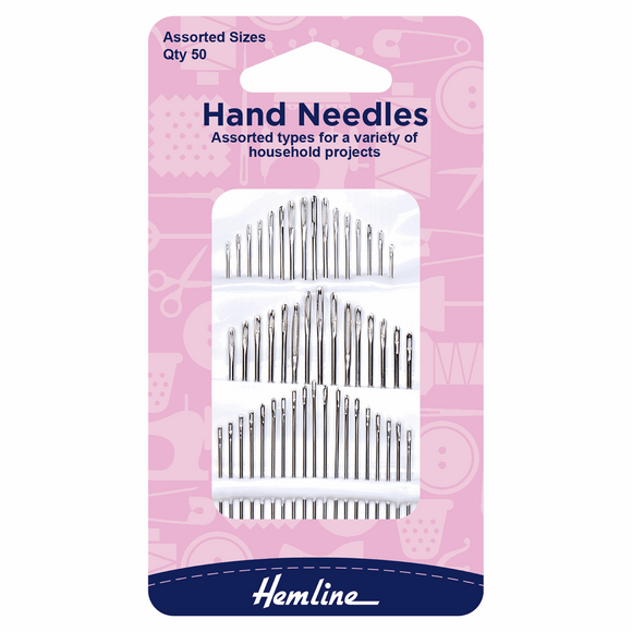 Hand Needles Household 50 Assorted