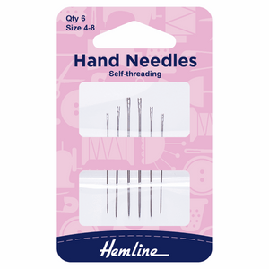 Easy / Self Threading Hand Needles size 4-8