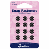 Sew-On Snap Fasteners 9mm
