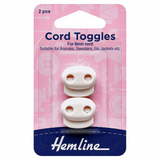 Adjustable Cord Toggles Sets - 2 Colours