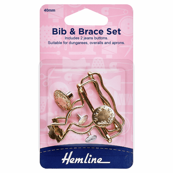 Bib & Brace / Dungaree Set - 3 Colours