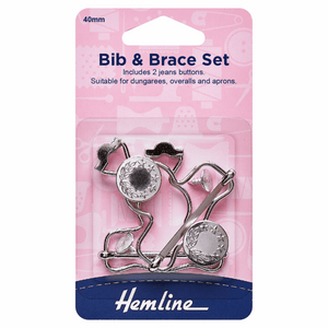 Bib & Brace / Dungaree Set - 3 Colours