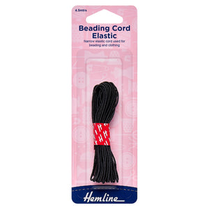 Beading Cord Elastic black