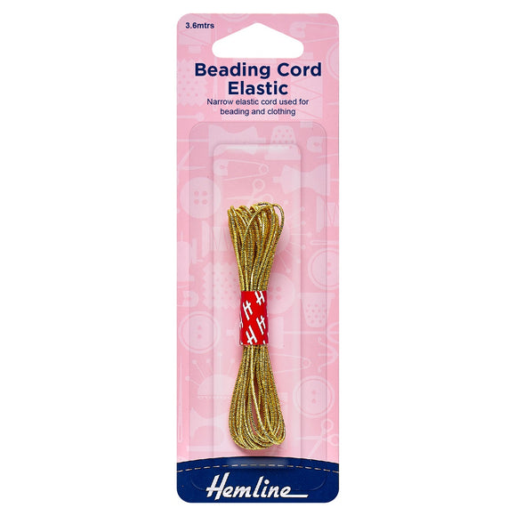 Beading Cord Elastic gold