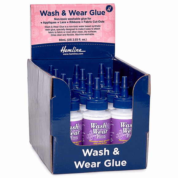 Wash & Wear Glue