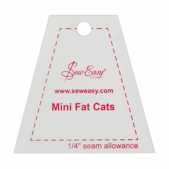 Fat Cats Mini Quilting Template