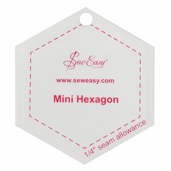 Hexagon Mini Quilting Template