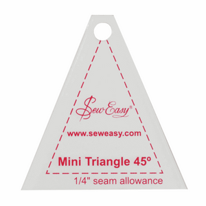 45 degree Triangle Mini Quilting Template