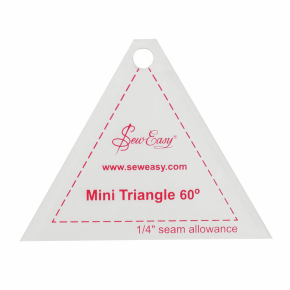 60 degree Triangle Mini Quilting Template