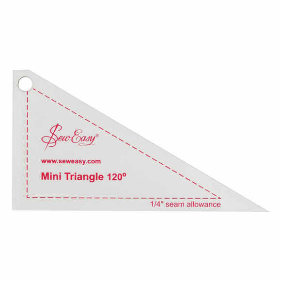 120 degree Triangle Mini Quilting Template