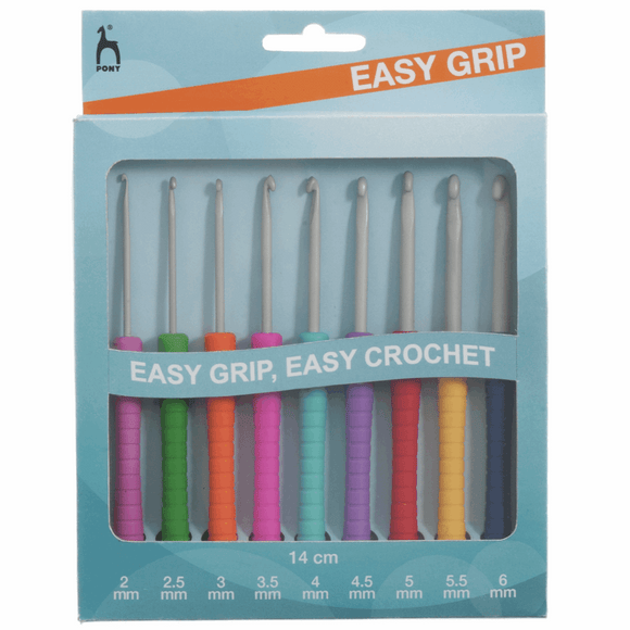 Easy Grip Crochet Hook Set